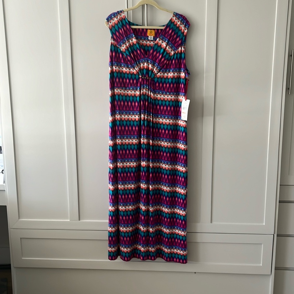 New- Ruby Rd. Maxi Dress. Plus Size 2X.